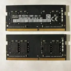 SK hynix 8GB PC4-2400T DDR4 メモリ 2枚組 - メルカリ