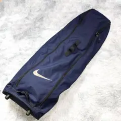 NIKE ゴルフトラベルカバー キャディバッグカバー　キャスター付 ネイビーのサムネイル