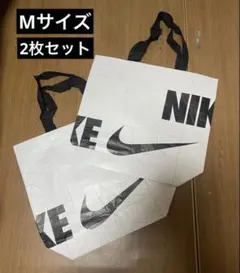 Mサイズ2枚セット　ナイキトートバッグエコバッグ ショッパー