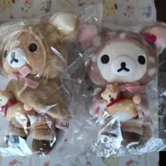リラックマ 森永ビスケットコラボぬいぐるみセット - メルカリ