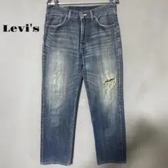 Levi's 502 リーバイス　W33 牛革パッチ