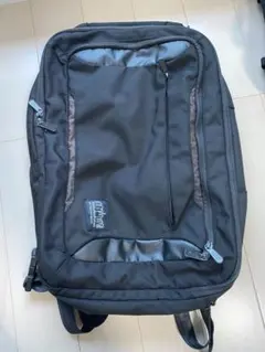 マンハッタンポーテージ　ブラックナイロンバックパック