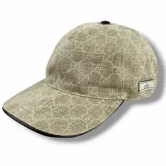 美品 GUCCI グッチ ベースボール キャップ GG キャンバス ロゴ メンズのサムネイル
