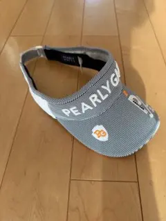 PEARLY GATES ストライプバイザー フリーサイズ