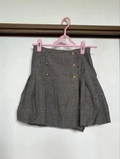 hysterics 90s チェックプリーツ巻きスカート　ヒステリックグラマーのサムネイル