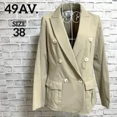 【49AV. junko shimada】ジュンコシマダ　テーラードジャケット