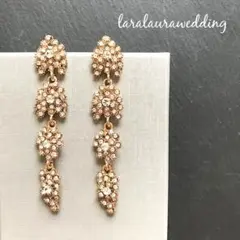 ゴールドロングのピアス 人気