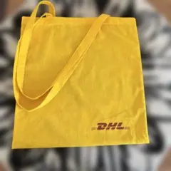 DHL コットントートバッグ イエロー
