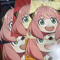 【新品未使用】ガーナ SPY×FAMILY アーニャ A4クリアファイル 5枚