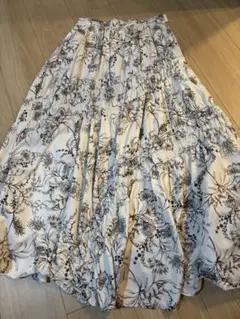 rienda フレアロングスカート