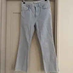 【新品未使用品】ZARA ライトブルー デニムパンツ　38