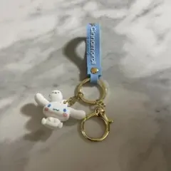 サンリオ　シナモロール　ラバー立体キーホルダー　北海道限定シマエナガ