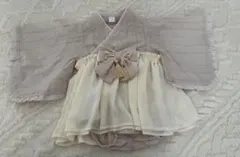 コトリ 袴ロンパース 80