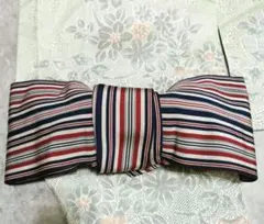 【博多織】粋あまストライプ 半幅帯