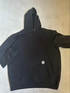 ブラック フード付きパーカー