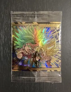 DB 超戦士シールウエハース 激突の戦士たち 劇GR 孫悟空vsブロリー