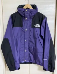 ノースフェイス　マウンテンレインテックスジャケット　パープル　Lサイズ