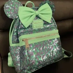 ディズニー　ラウンジフライ　スパンコール　リュック