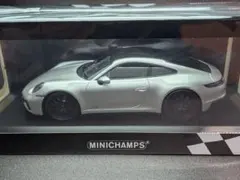 ミニチャンプス 1/18 ポルシェ 911/992 カレラ 4 GTS シルバー - メルカリ