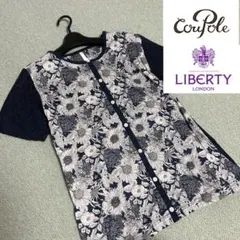 美品 Coupole LIBERTY 半袖 カーディガンのサムネイル