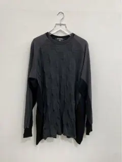 美品　カタリストブラック ラインストーンロゴ ワイドスウェット メンズ XL 美品 カタリストブラック ラインストーンロゴ ワイドスウェット メンズ