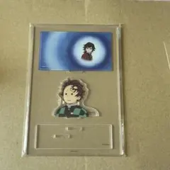 も*ふ様 鬼滅の刃　柱稽古編　冨岡義勇　炭治郎　ミニジオラマアクリルスタンド　ジ