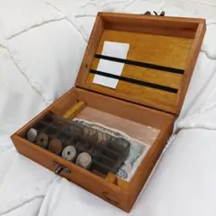[핸드메이드] 목제 계산대 상자 (양 브랜딩)