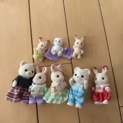 シルバニアファミリー 人形セット 8体