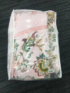 新品未使用 津毛織 吸湿発熱 HOT TEX毛布&敷きパッド セミダブル ピンクのサムネイル