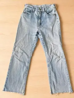 snidel スナイデル 古着デニム ライトブルー