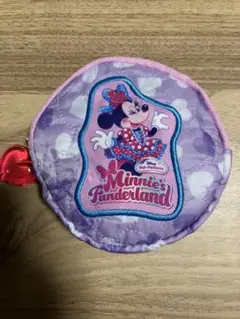 パルパルーザ　ガチャ　ポーチ　ミニー　ファンダーランド　紫　ハート　カプセルトイ
