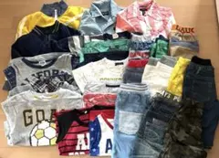まとめ売り アウター　Tシャツ　ハーフパンツ　120cm 25着