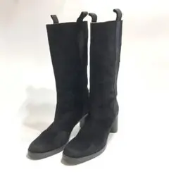 ロングブーツ ロベールクレジュリー ブーツ OUTLET バークレー エレガントロングブーツ ダークベージュ 23 0cm
