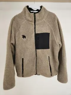 moz ボアフリースジャケット リバーシブル