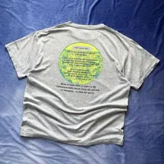 00s UPENN JESUS WEEK メッセージTシャツ グレー