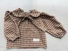 valu bebe チェック柄シャツ 12M