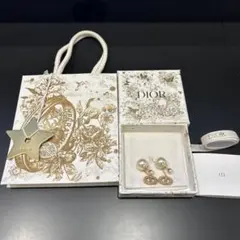 Dior ディオール　ピアス　パール　極美品
