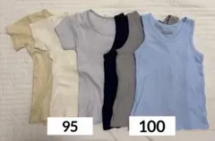 西松屋　肌着　まとめ売り　サイズ95,100