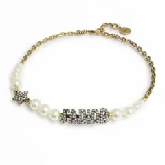 美品 Christian Dior チョーカー ネックレス
