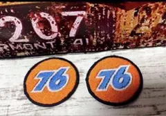 【2枚セット❣️】76 ルブリカンツ　アイロン　ワッペン