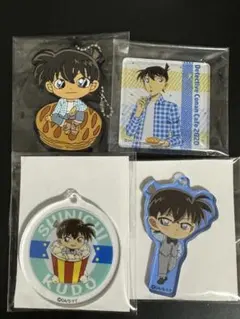 名探偵コナン　コナンカフェ　工藤新一　アクリルキーホルダー　マグネット