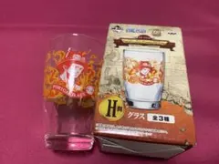 【未使用】ONE PIECE 一番くじ　ドレスローザ編　グラス　エース