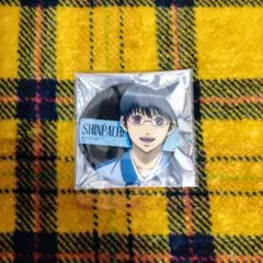 銀魂☆ナムコ 銀魂わーるど　グリッター缶バッジ　新八