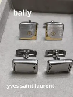 yves saint laurent カフス　& bally カフスのサムネイル
