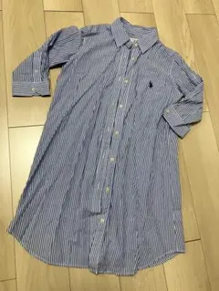 U.S. POLO ASSN. ストライプ ワンピース Lサイズ　七分袖のサムネイル