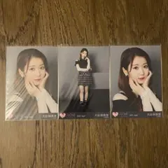 イコラブ ＝LOVE 生写真 大谷映美里 白黒衣装