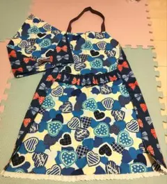 リバーシブル　子どもエプロン