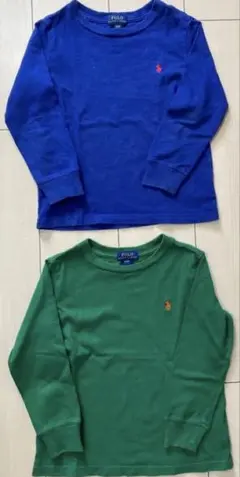 Polo Ralph Lauren 青緑 Tシャツ 2枚セット　サイズ約100㎝