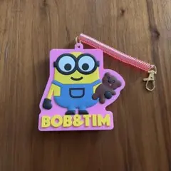 미니언즈 BOB&TIM 패스 케이스 정기권 홀더