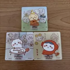 ちいかわ　アクリルシーンクリップ　3点セット
